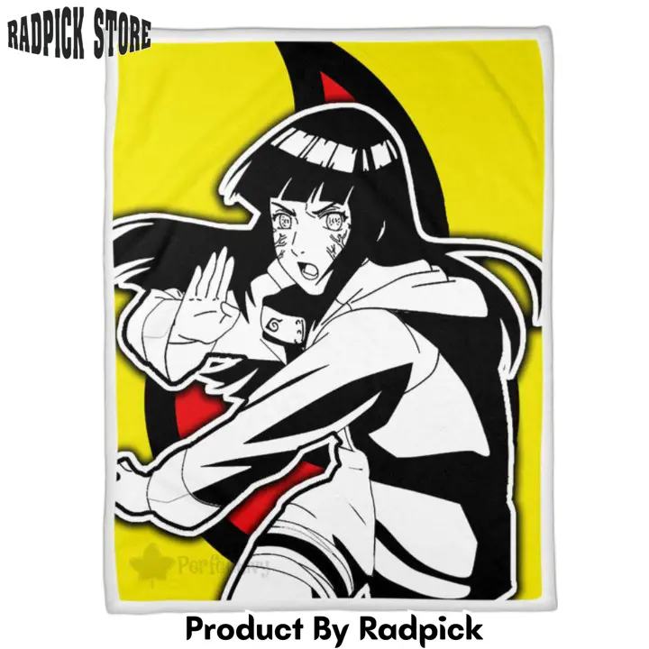 Hinata hyuga blanket custom anime mix manga  rp0153141